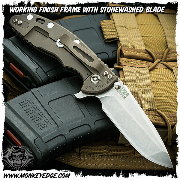 Here is a XM-18 3.5” Spanto with a working finish frame and stonewashed blade.